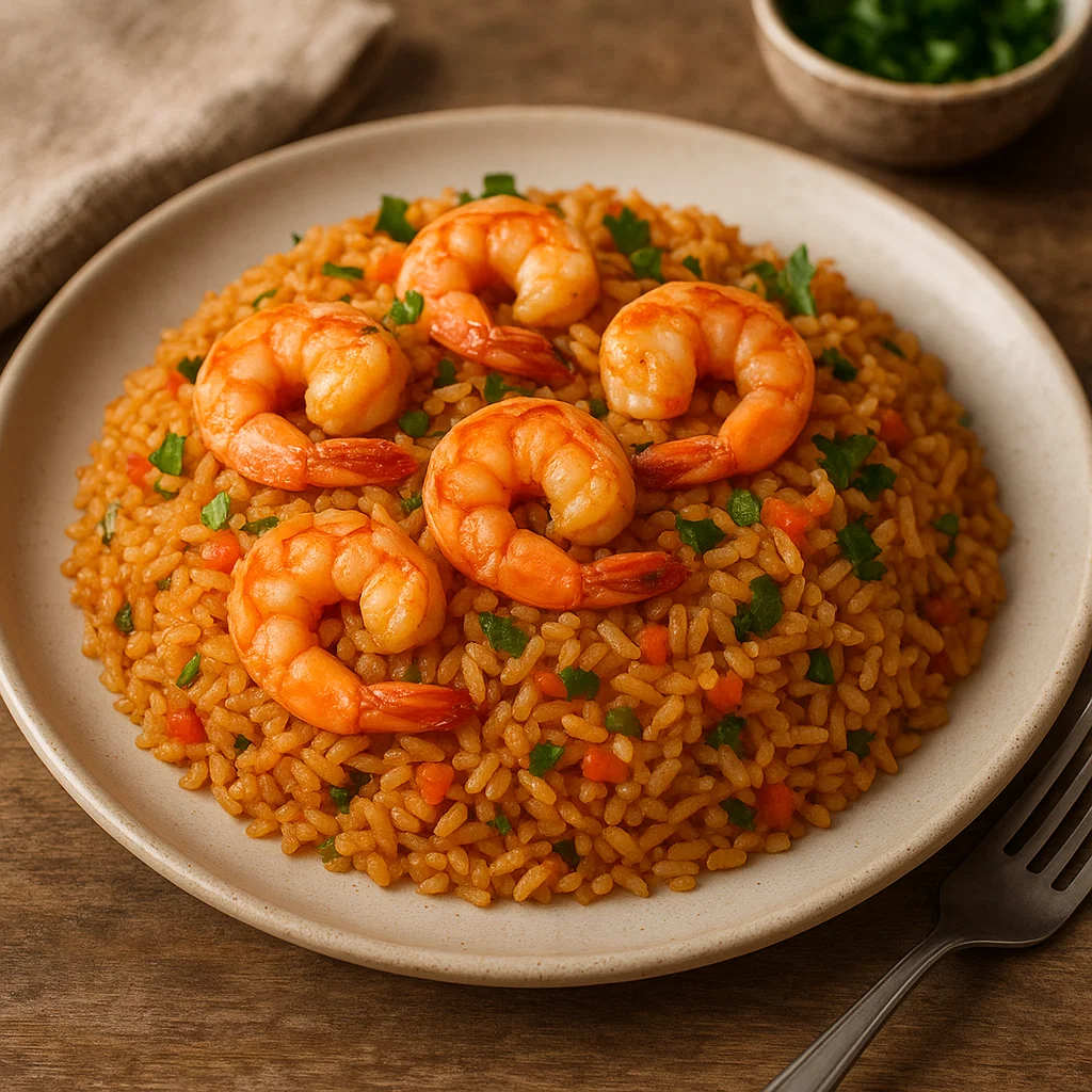 Recette Riz et Crevettes