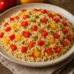 Recette Riz et Poivron