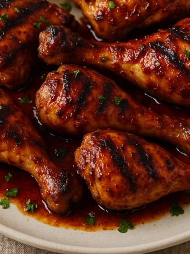 Poulet Mariné au Barbecue Recette