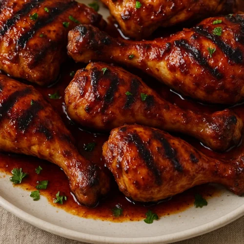 Poulet Mariné au Barbecue Recette