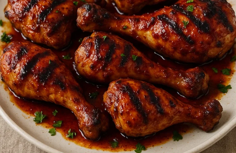 Poulet Mariné au Barbecue Recette