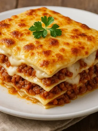 Recette Lasagnes Béchamel Viande Hachée