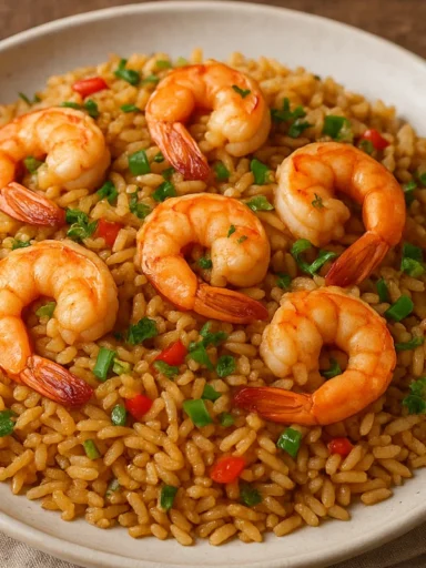 Recette Riz et Crevettes