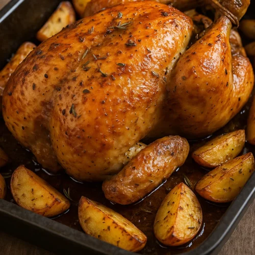 Recette Poulet au Four