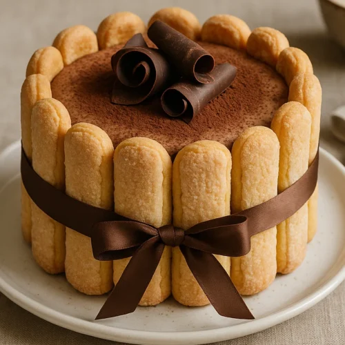 Gâteau Charlotte au Chocolat