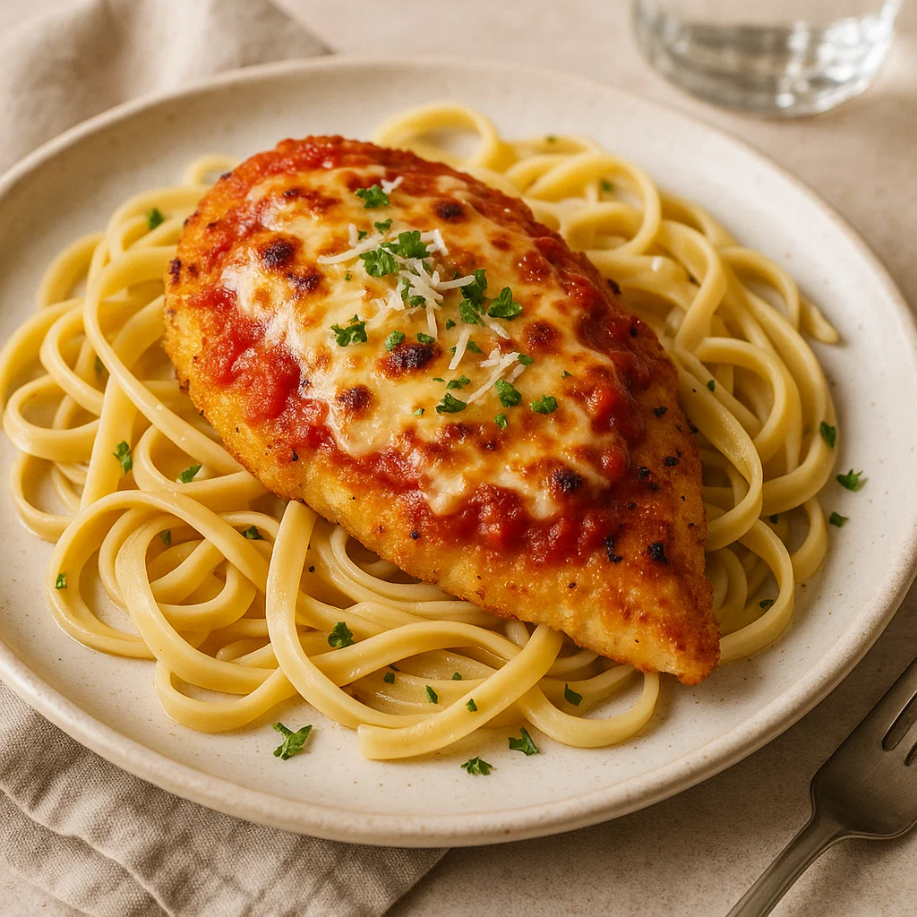 Poulet au Parmesan Recette