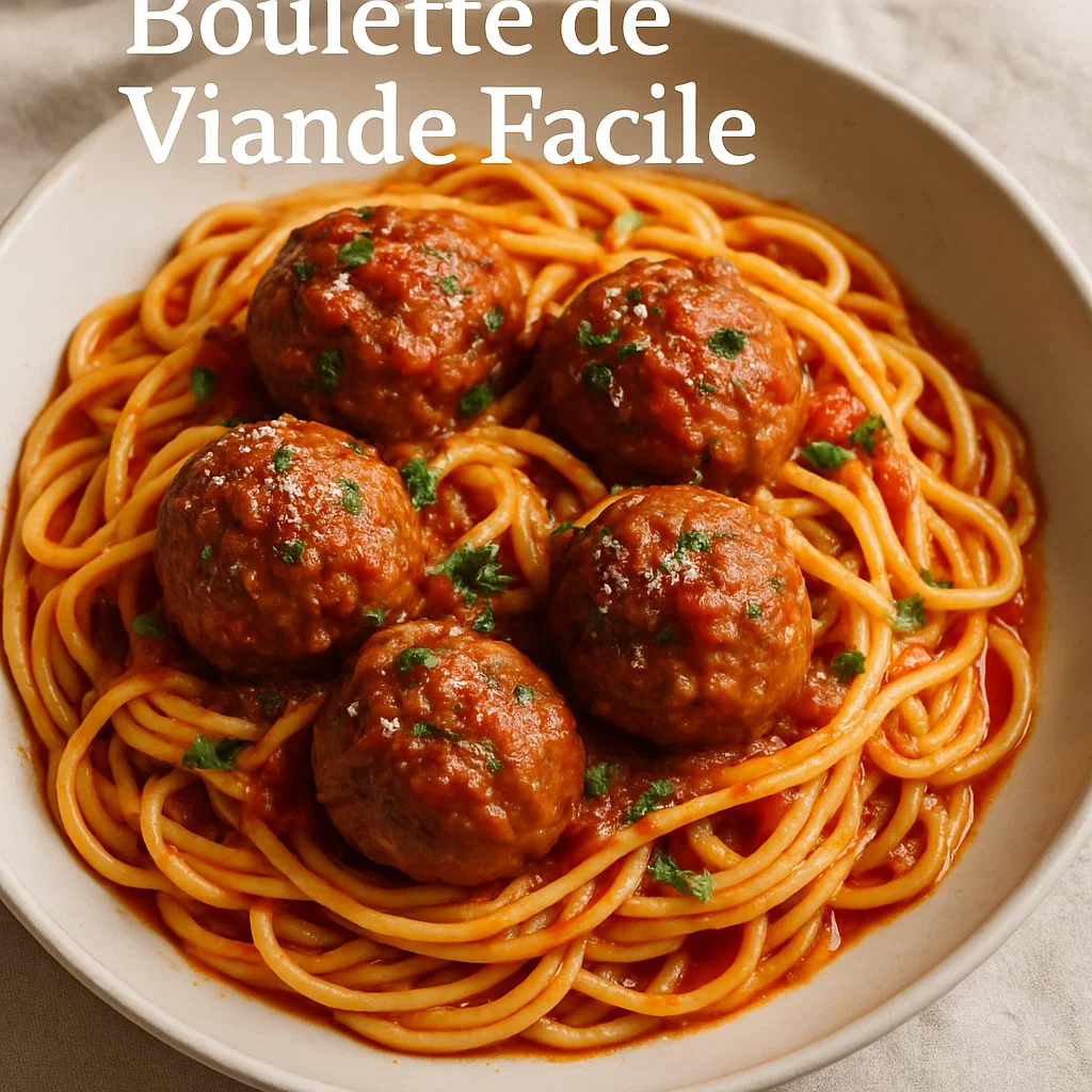 Recette de Boulette de Viande Facile