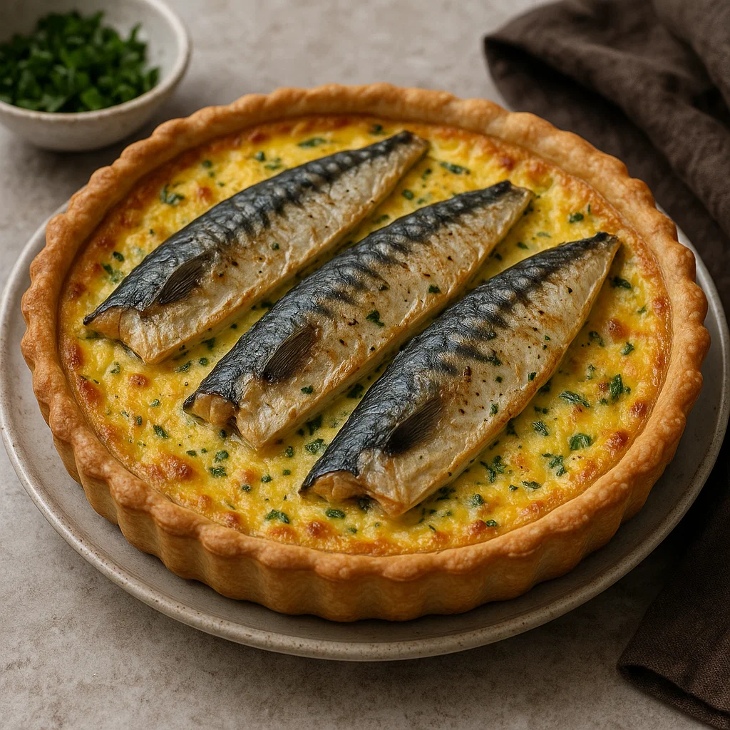 quiche au maquereau