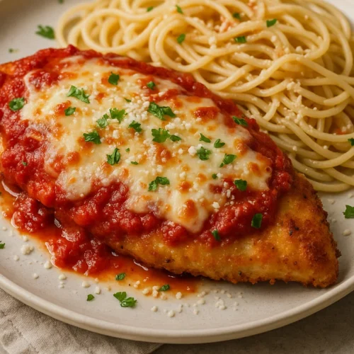 Poulet au Parmesan Recette