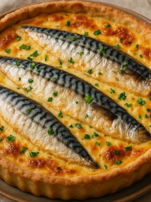 quiche au maquereau