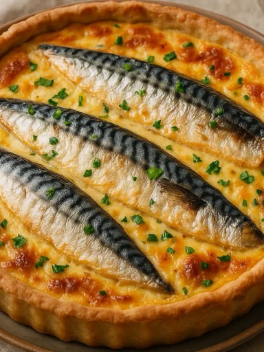 quiche au maquereau