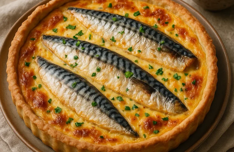 quiche au maquereau
