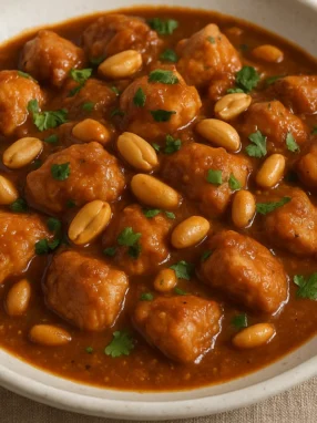 Poulet Arachides Recette