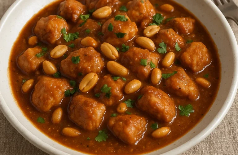 Poulet Arachides Recette