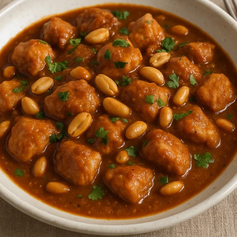 Poulet Arachides Recette