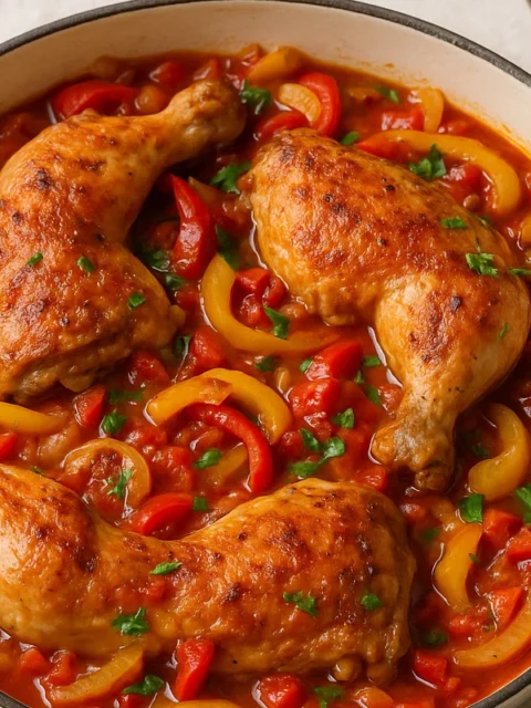 Recette Poulet Basquaise Facile