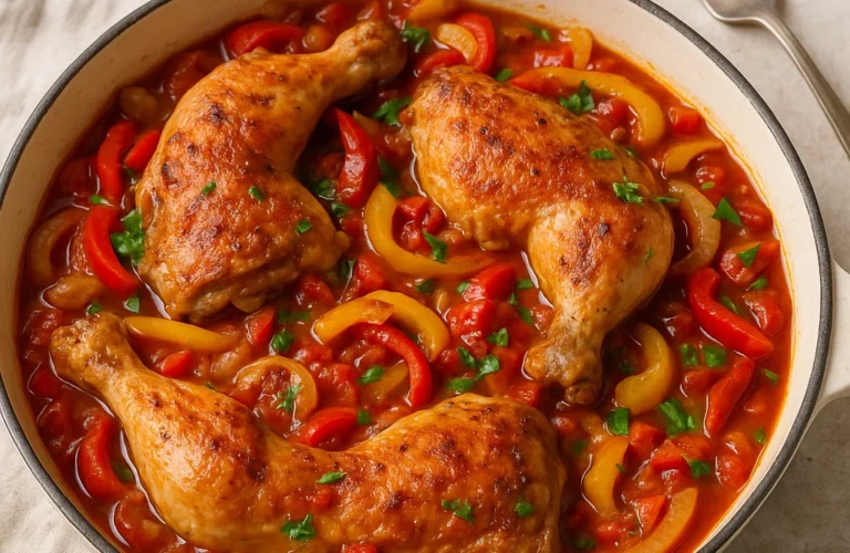 Recette Poulet Basquaise Facile