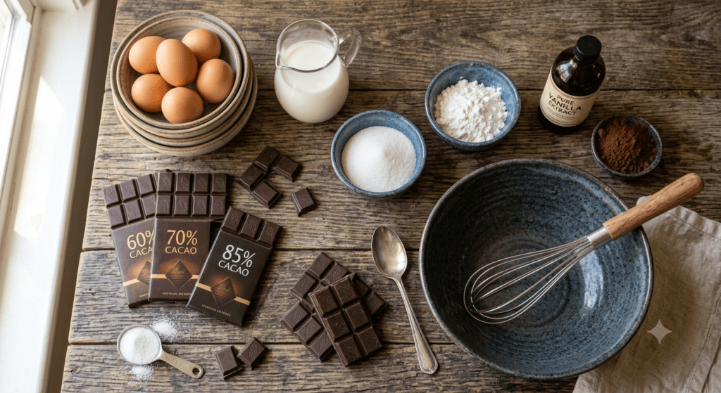 Recette Flan Chocolat